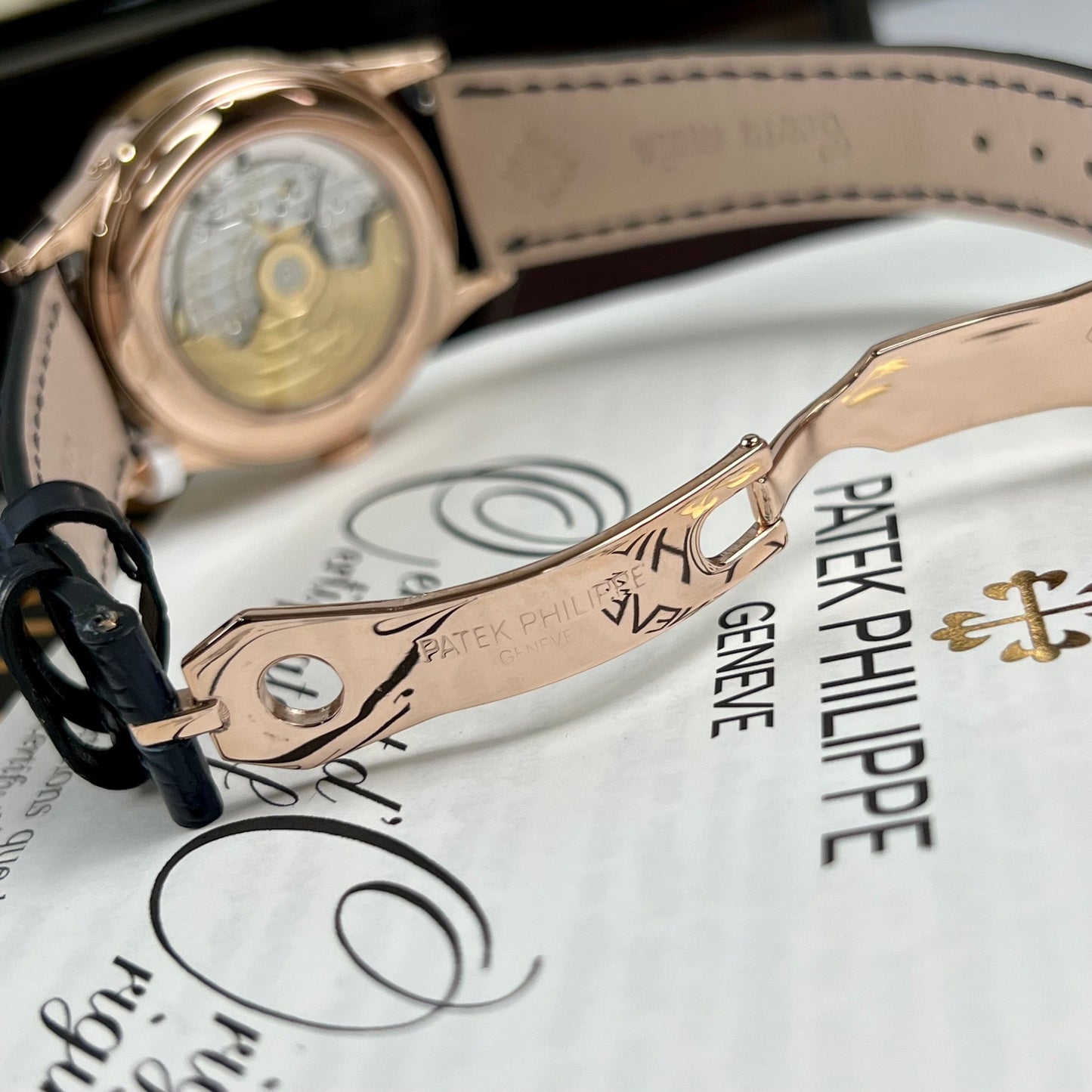 Patek Philippe Complicazioni 5396R-014 rivestito in oro rosa 18 carati