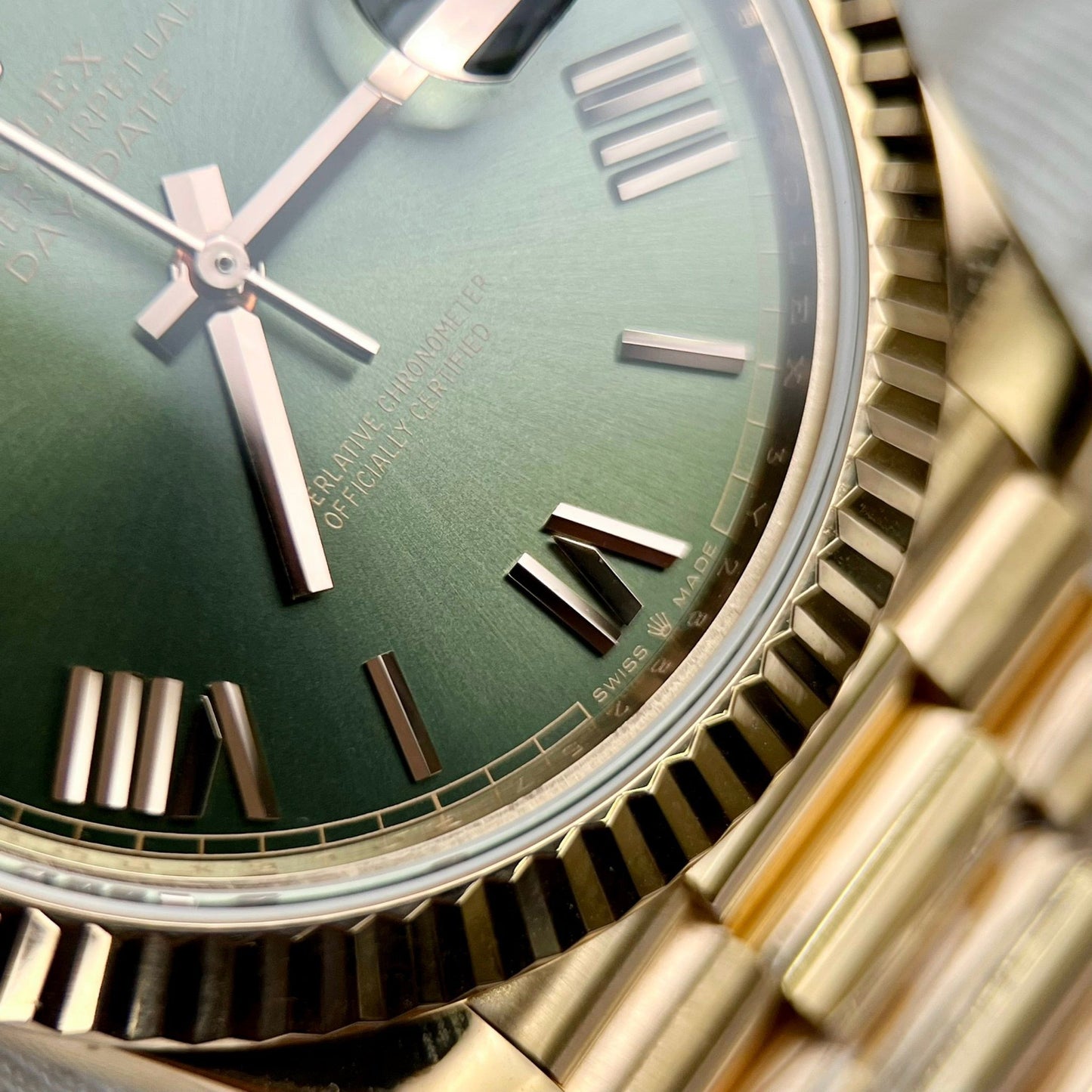 Rolex Day-Date 40 228235 1:1 mejor edición de la versión de contrapeso de fábrica de GM v2