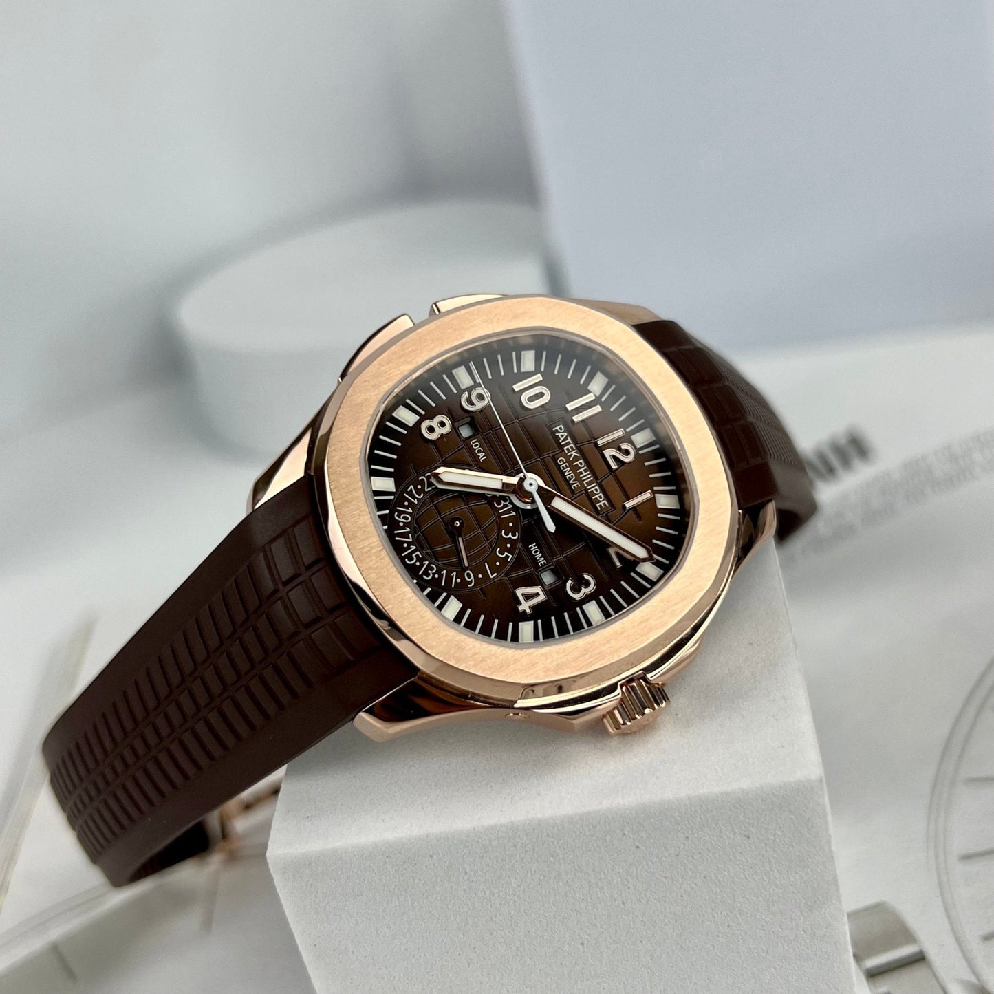 Patek Philippe 5164R-001 Aquanaut 40.8mm 18k Rose gold filled from ZF Factory