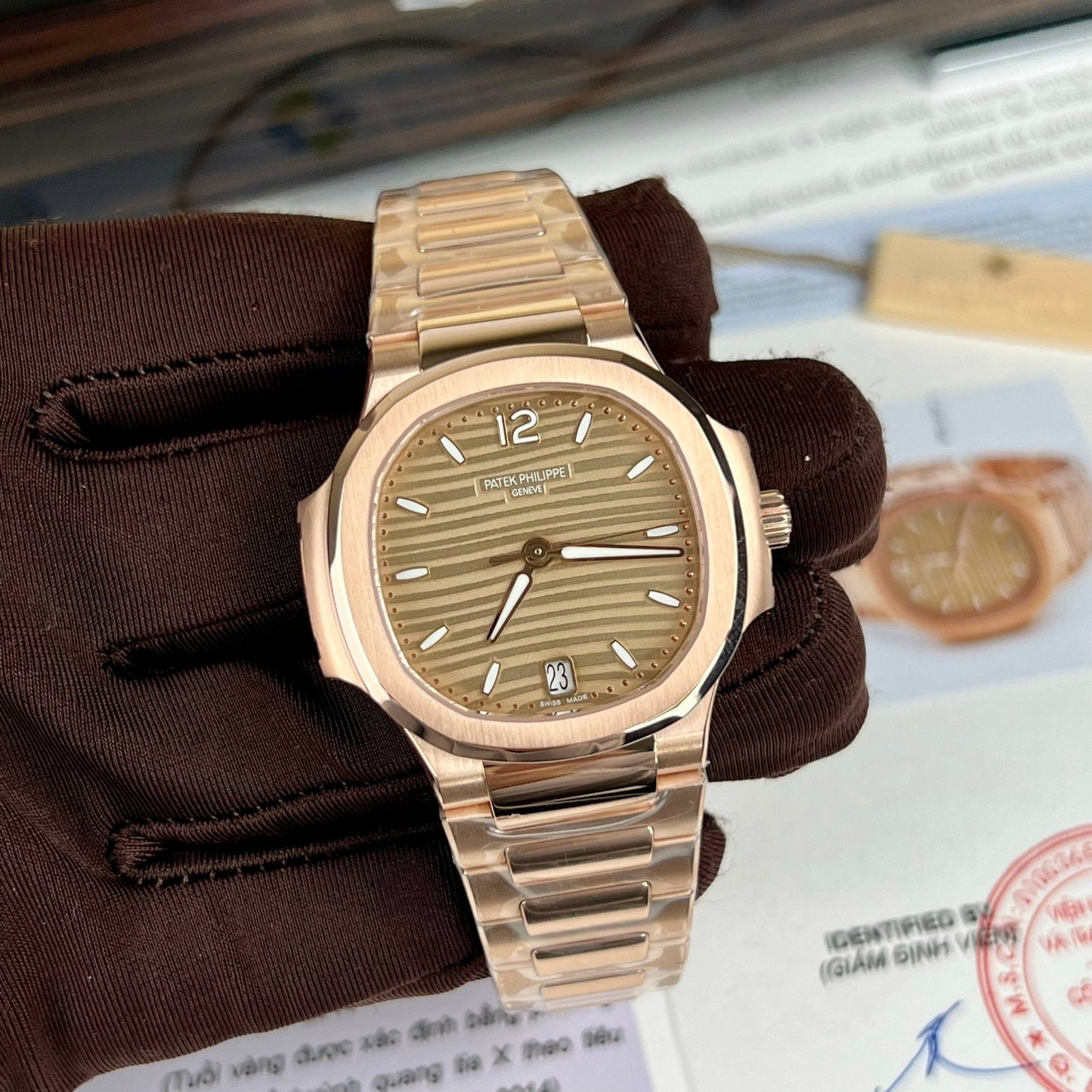 Patek Philippe Nautilus 7118/1R-010 riempito in oro 18k da 3K Factory