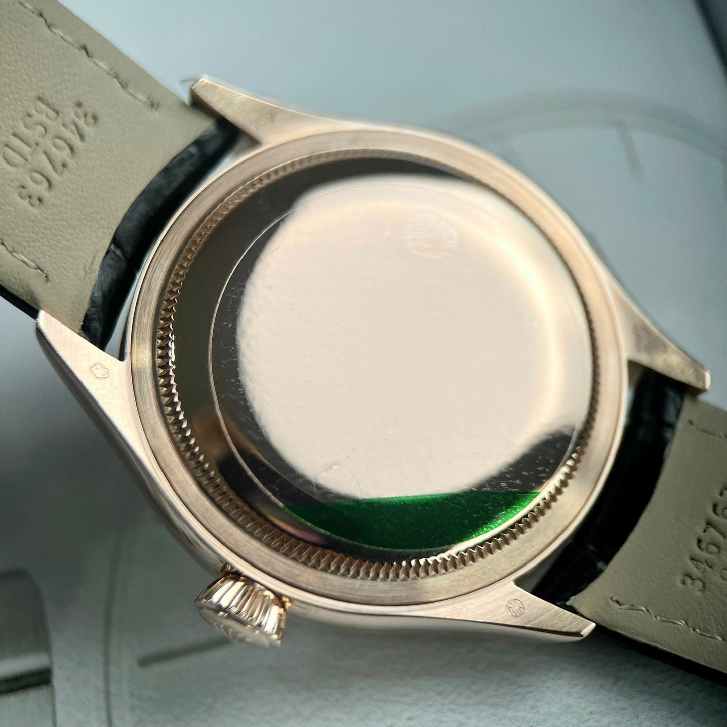 Rolex Cellini Moonphase 50535 KZ Factory lleno de oro rosa de 18 k