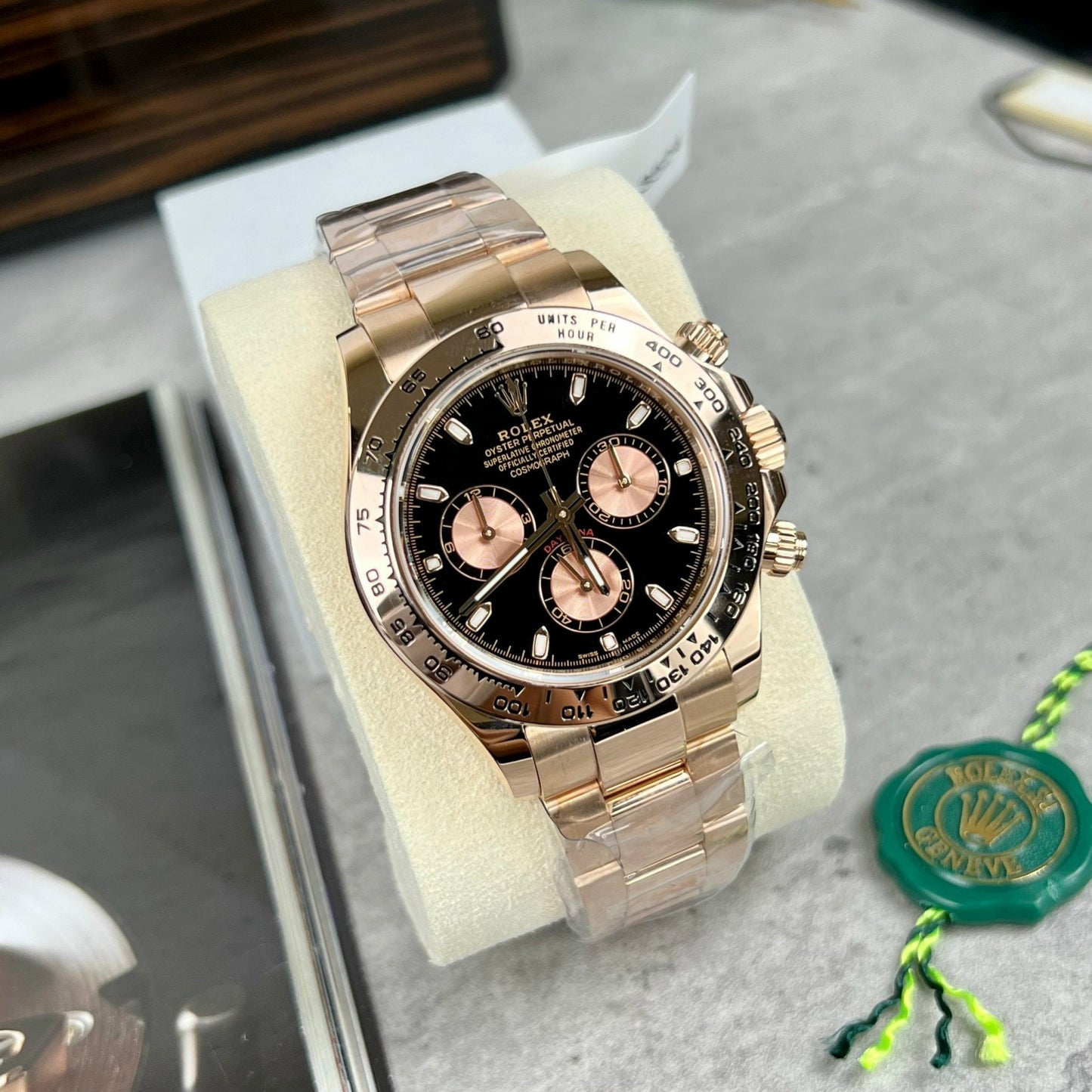 Rolex Cosmograph Daytona M116505-0008 18k relleno de oro Everose