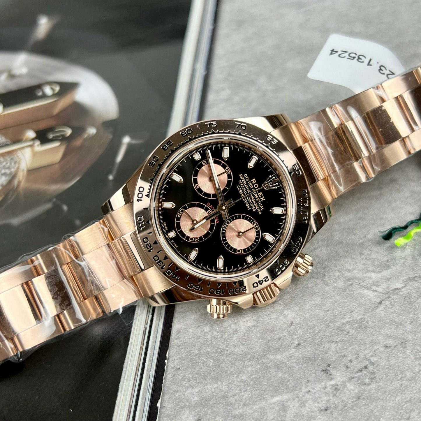 Rolex Cosmograph Daytona M116505-0008 18k relleno de oro Everose