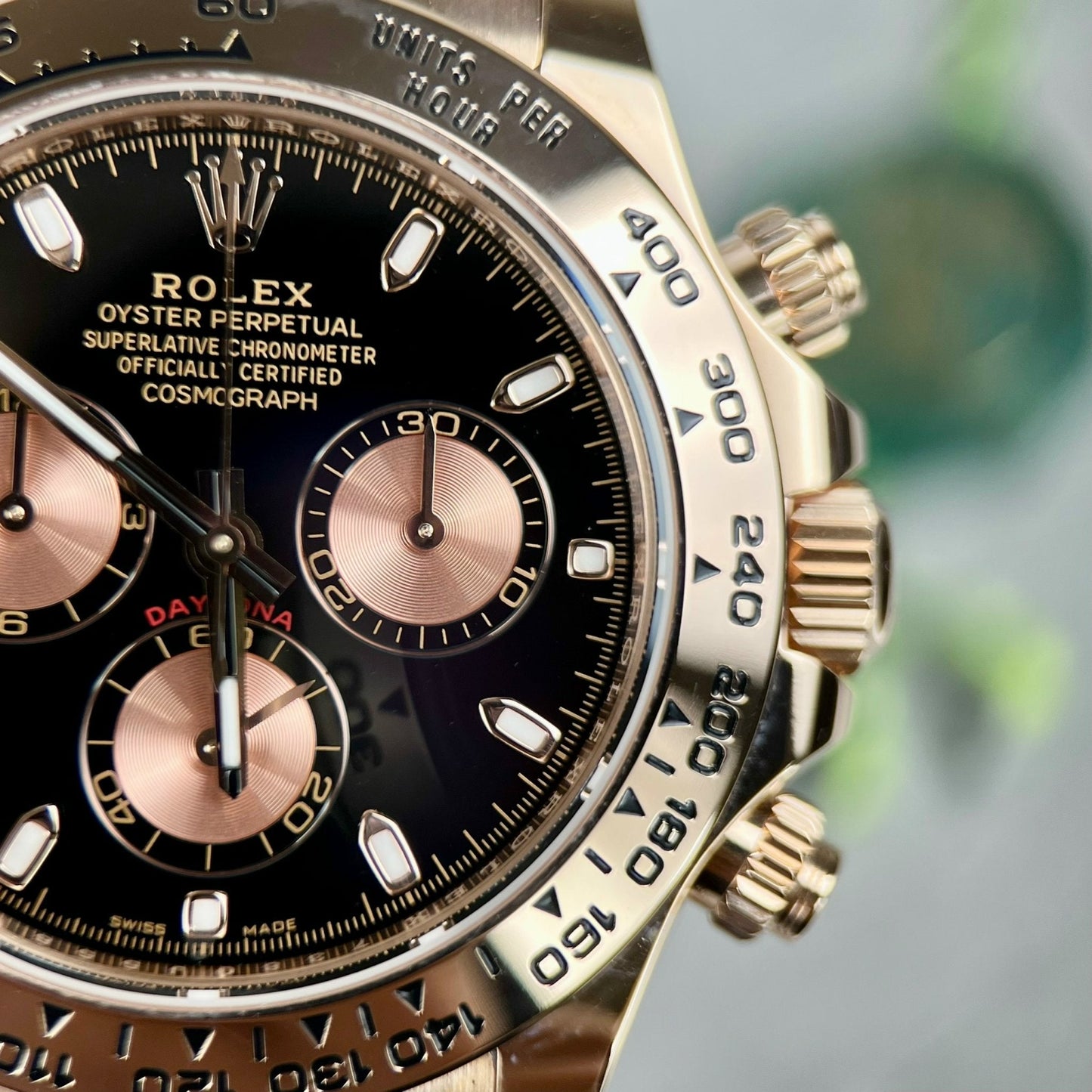 Rolex Cosmograph Daytona M116505-0008 18k relleno de oro Everose