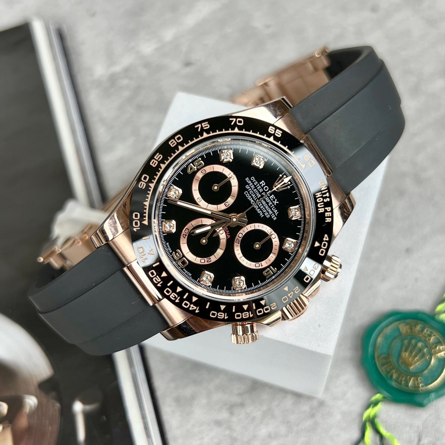 Rolex Cosmograph Daytona M116515ln-0057 personalizado bañado en oro de 18k de BT Factory