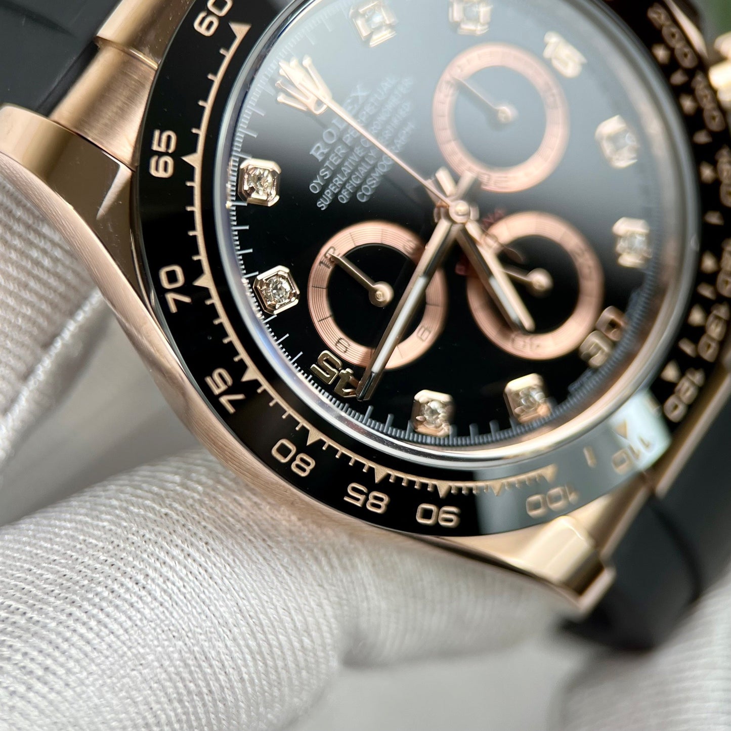 Rolex Cosmograph Daytona M116515ln-0057 personalizado bañado en oro de 18k de BT Factory