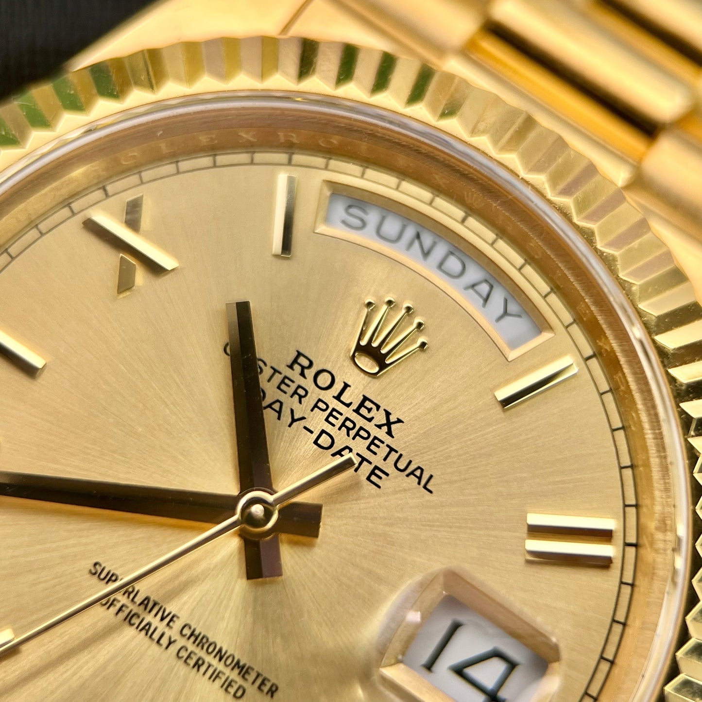 Orologio da uomo Rolex Day-Date 40 228238-0006 rivestito in oro giallo 18 carati Miglior edizione 1:1