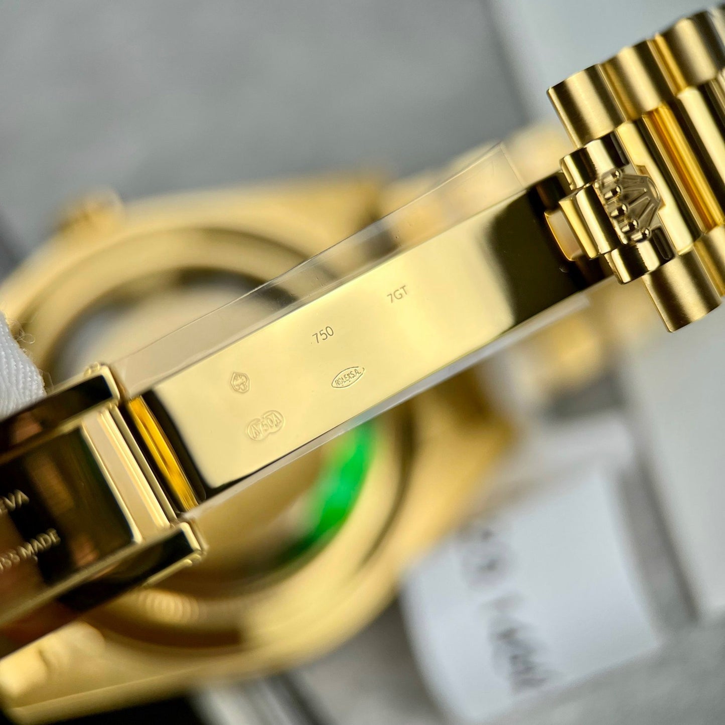 Reloj Rolex Day-Date 36 Gold 118238-0111 Chapado en oro de 18k con 130 gramos de GM Factory