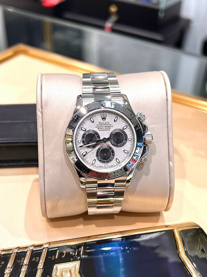 Rolex 116509 Cosmograph Daytona 40mm Meteorito 1:1 Mejor Edición BT Factory