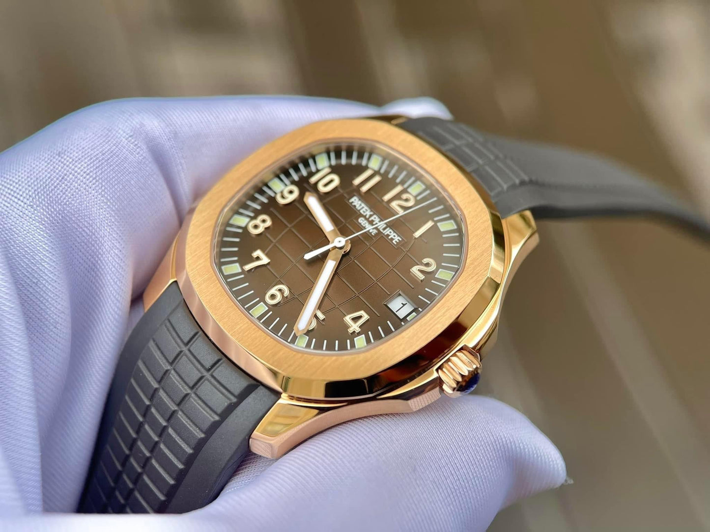 Patek Philippe Aquanaut 5167R-001 riempito in oro 18k 1:1 Best Edition 3K Factory