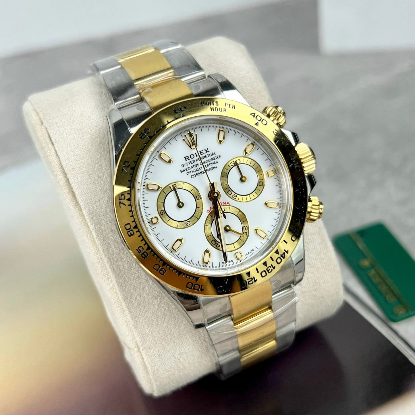 Rolex Cosmograph Daytona M116503-0001 1:1 Mejor edición BT Factory esfera blanca