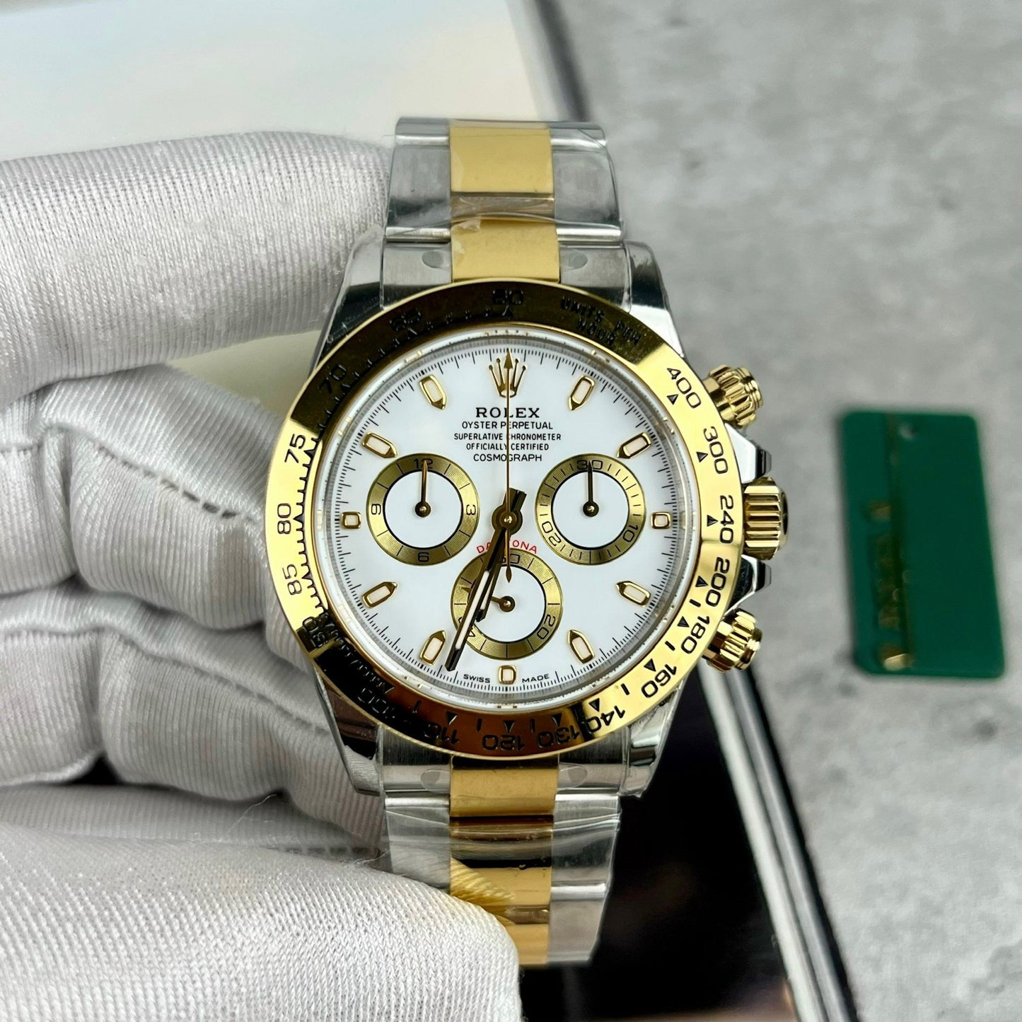 Rolex Cosmograph Daytona M116503-0001 1:1 Mejor edición BT Factory esfera blanca