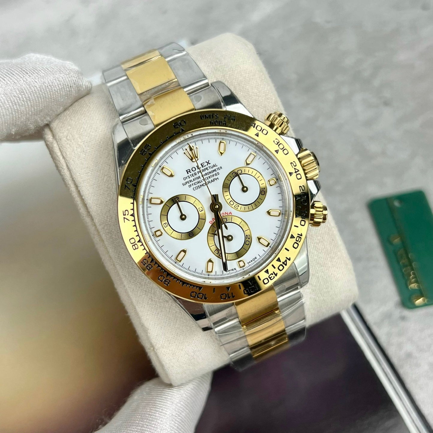 Rolex Cosmograph Daytona M116503-0001 1:1 Mejor edición BT Factory esfera blanca