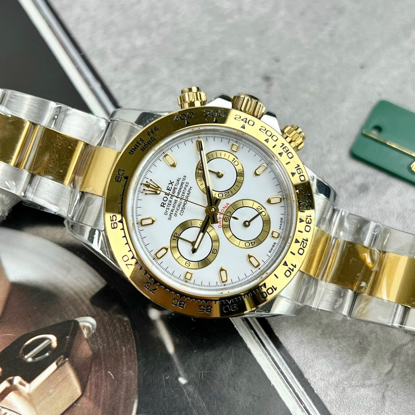 Rolex Cosmograph Daytona M116503-0001 1:1 Mejor edición BT Factory esfera blanca