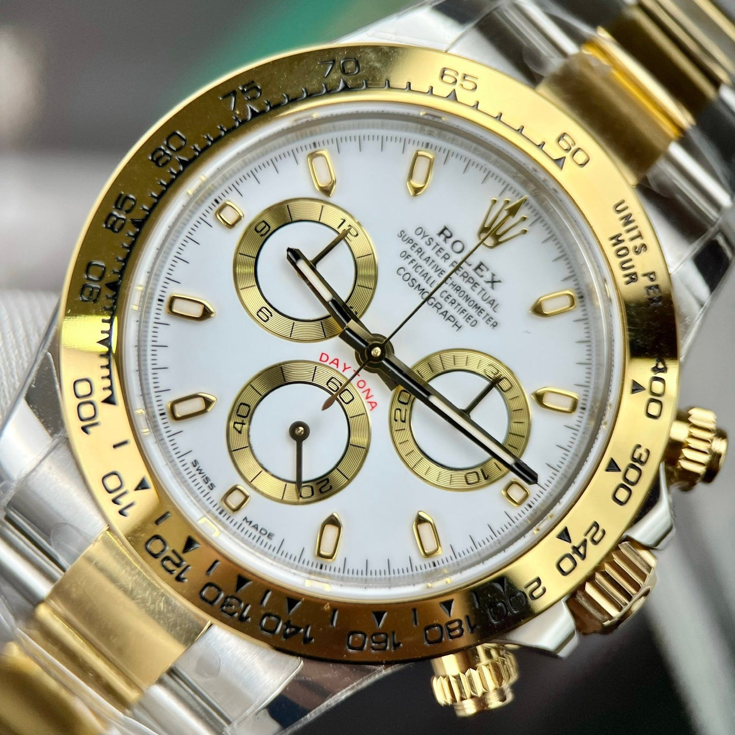 Rolex Cosmograph Daytona M116503-0001 1:1 Mejor edición BT Factory esfera blanca