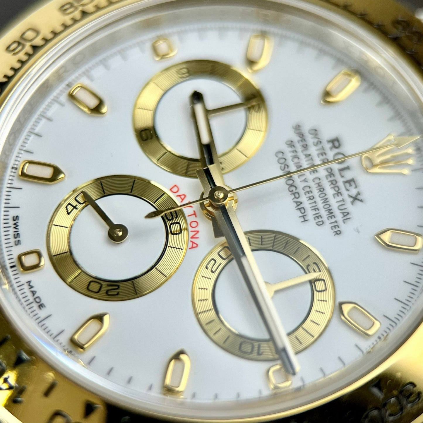 Rolex Cosmograph Daytona M116503-0001 1:1 Mejor edición BT Factory esfera blanca