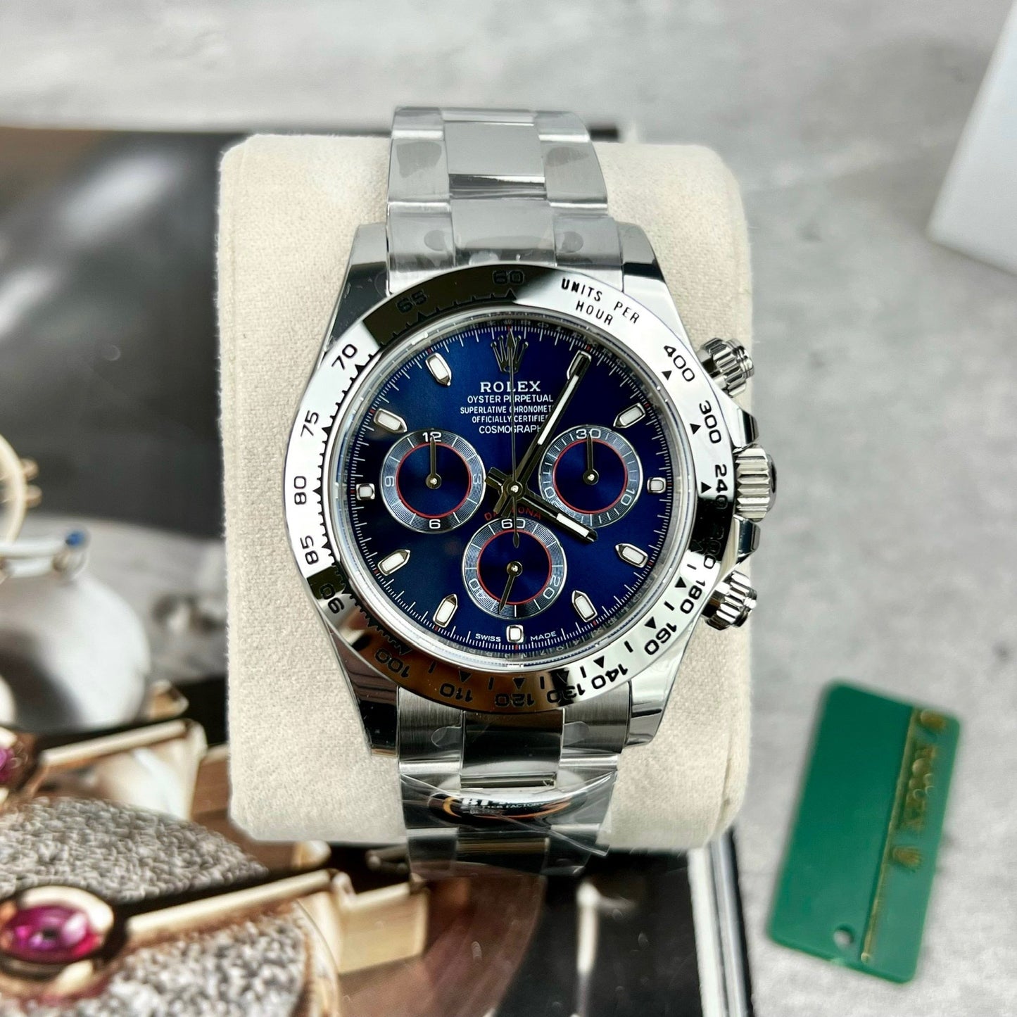 Rolex Cosmograph Daytona M116509-0071 1:1 Mejor edición BT Factory esfera azul