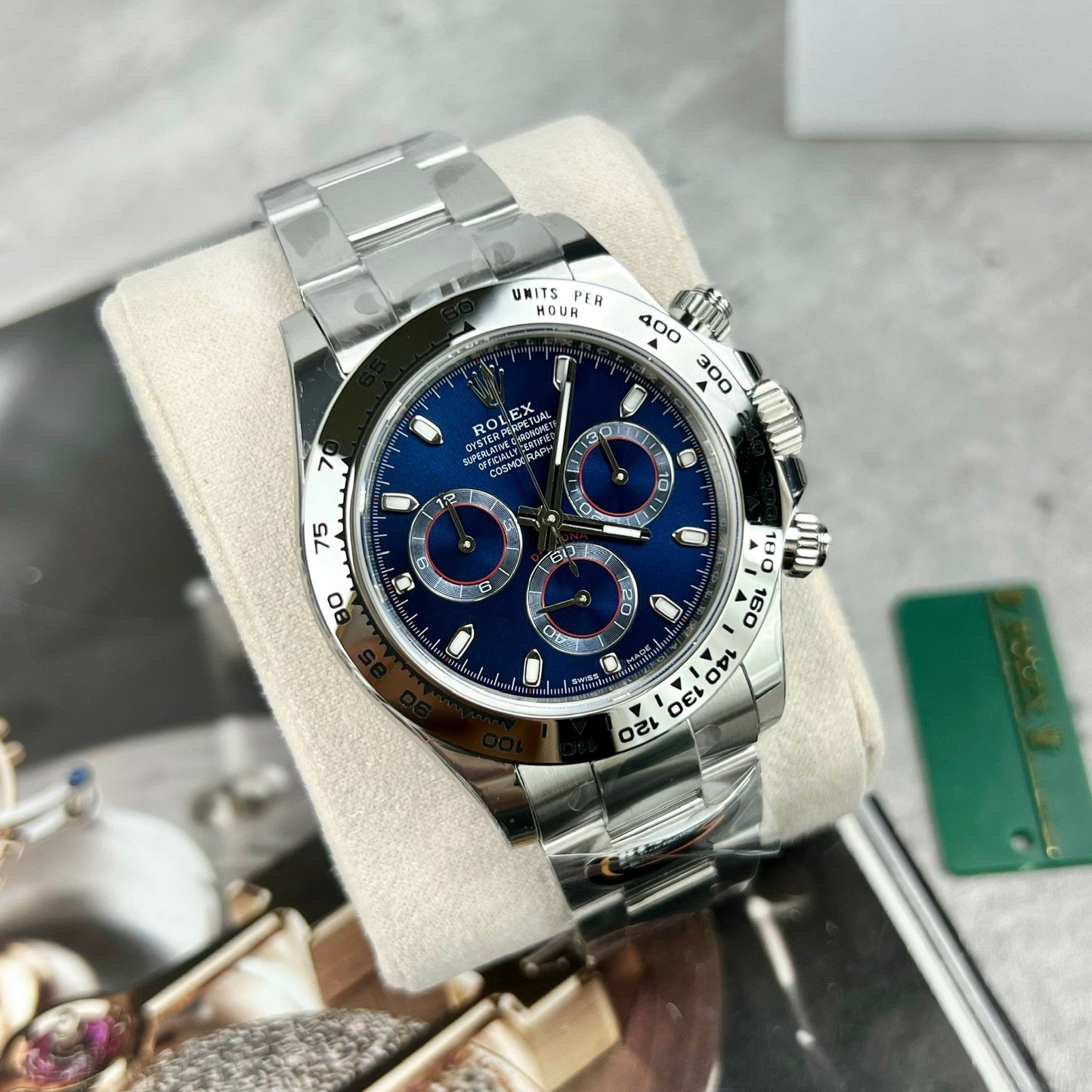 Rolex Cosmograph Daytona M116509-0071 1:1 Mejor edición BT Factory esfera azul