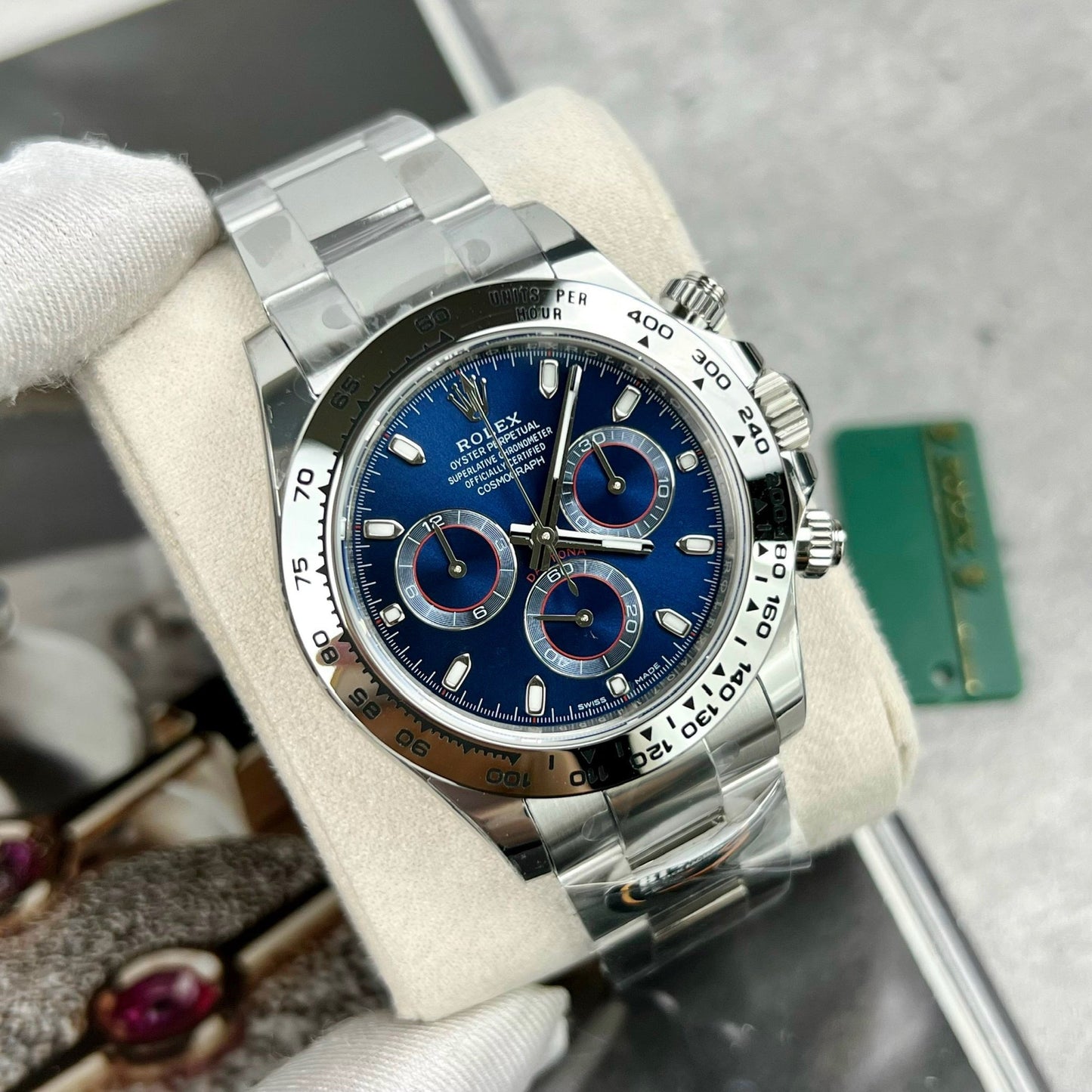 Rolex Cosmograph Daytona M116509-0071 1:1 Mejor edición BT Factory esfera azul