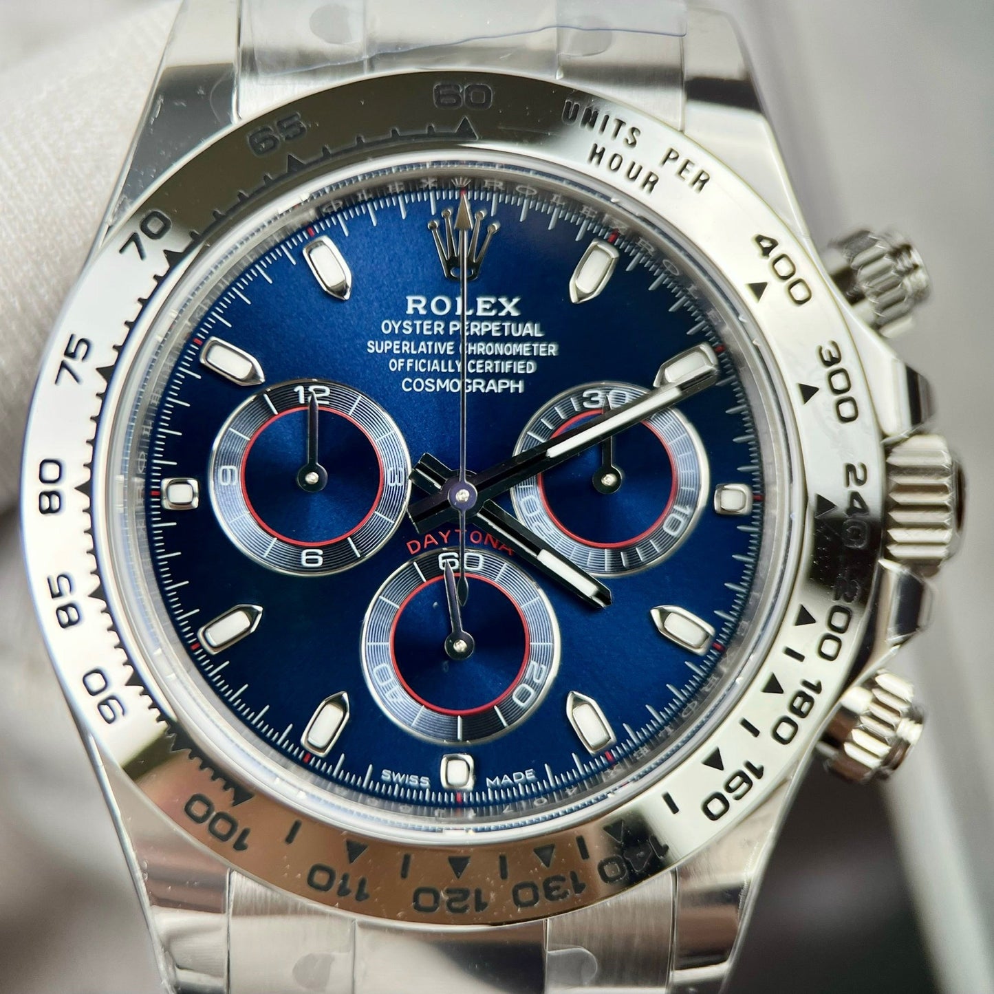 Rolex Cosmograph Daytona M116509-0071 1:1 Mejor edición BT Factory esfera azul