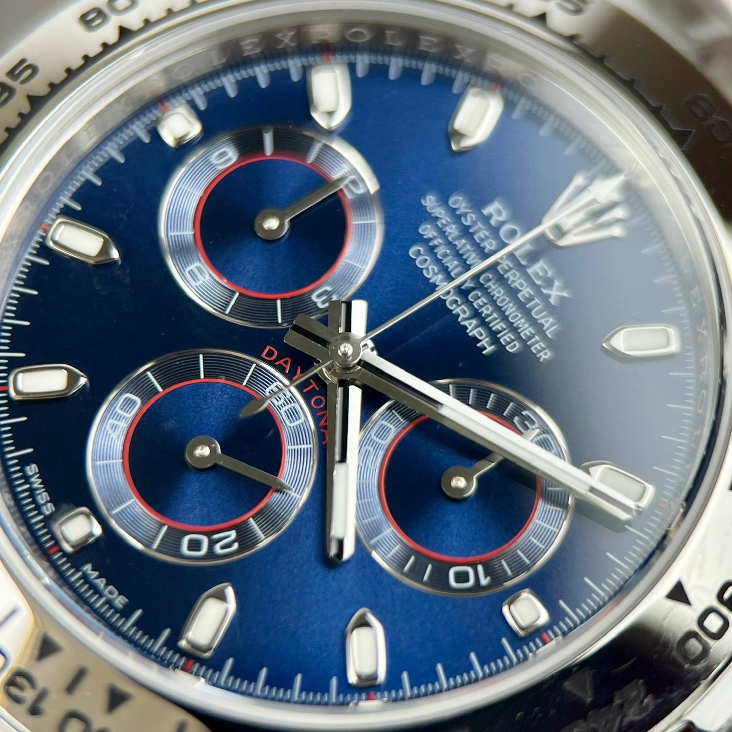 Rolex Cosmograph Daytona M116509-0071 1:1 Mejor edición BT Factory esfera azul