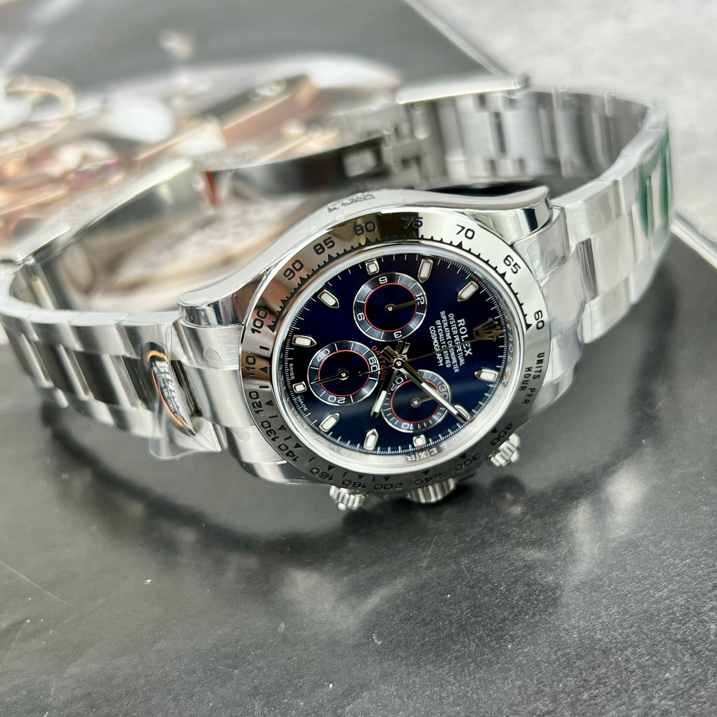 Rolex Cosmograph Daytona M116509-0071 1:1 Mejor edición BT Factory esfera azul