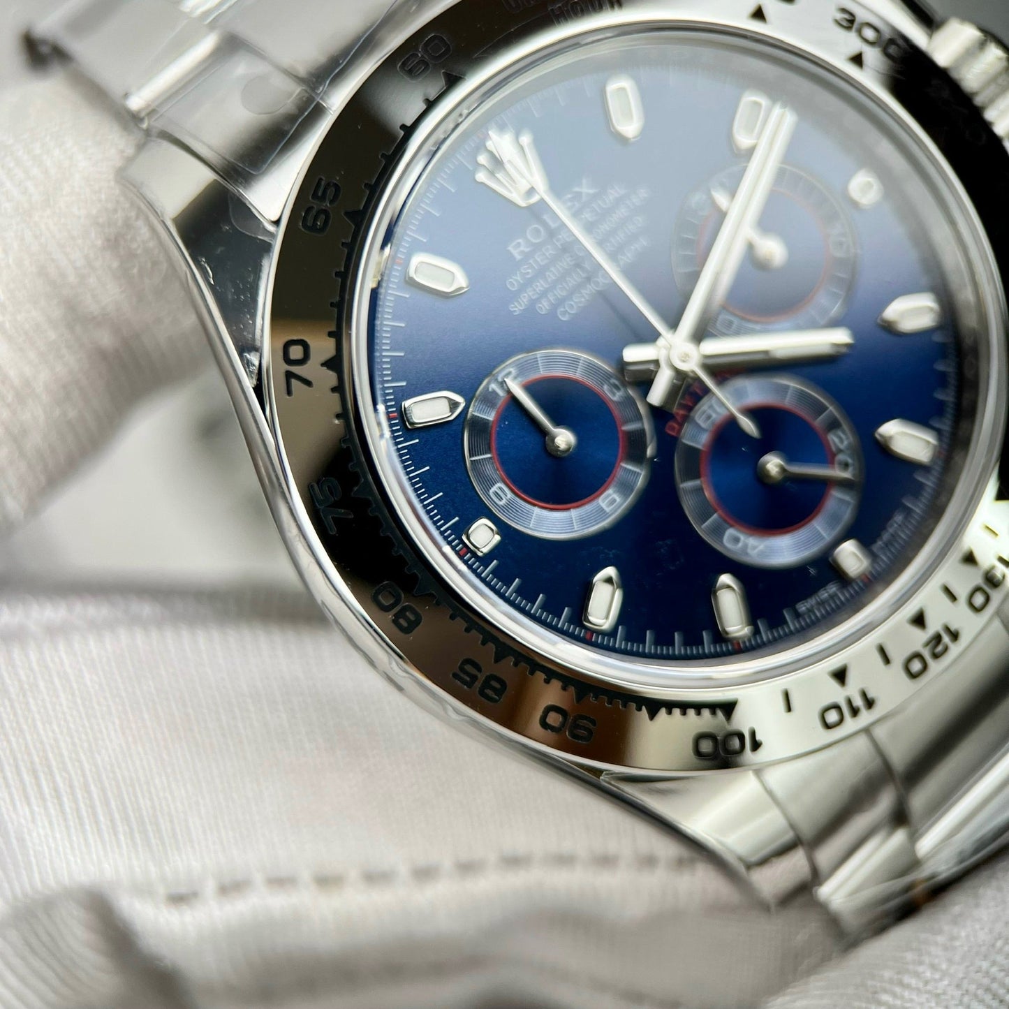 Rolex Cosmograph Daytona M116509-0071 1:1 Mejor edición BT Factory esfera azul