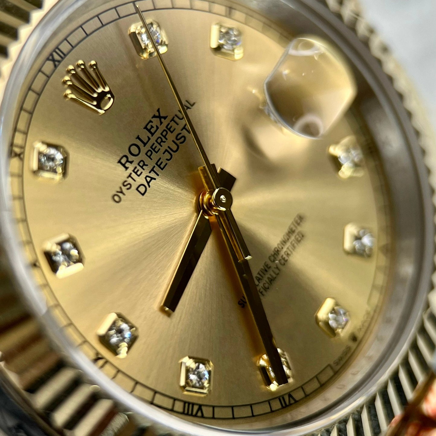 Rolex Datejust II 126333 41 mm Mejor edición 1:1 18 k lleno de oro GM Factory