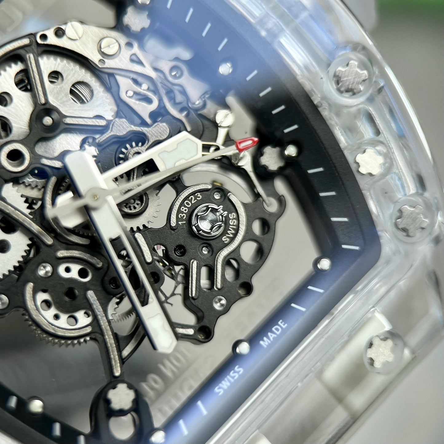 Richard Mille RM055 1:1 Best Edition RM Factory Saphire case