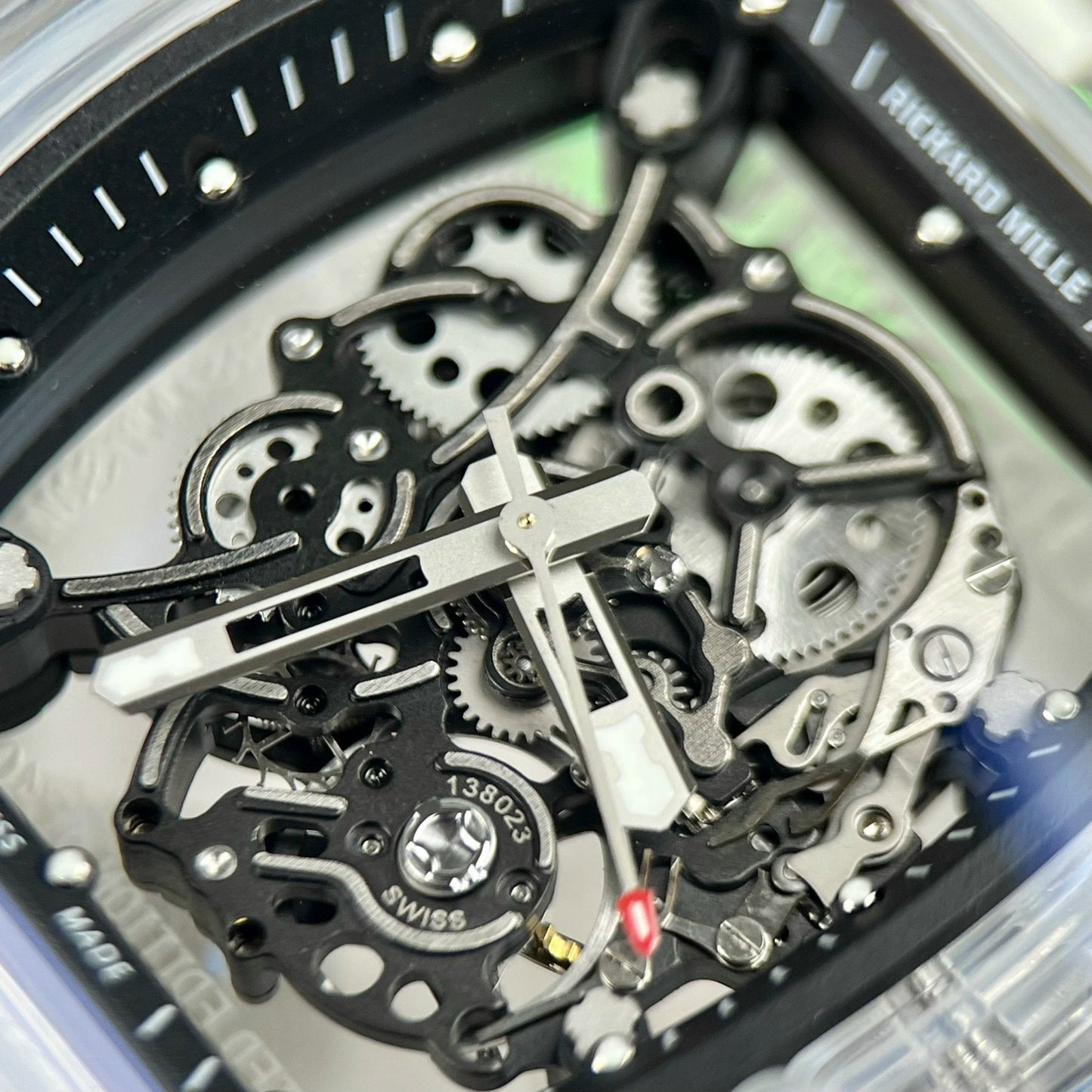 Richard Mille RM055 1:1 Best Edition RM Factory Saphire case