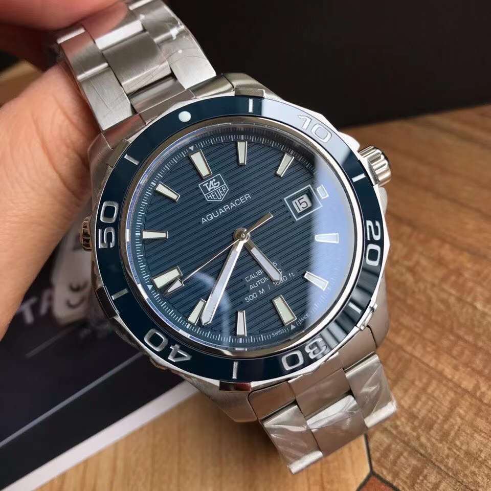 Tag Heuer Aquaracer WAK2111.BA0830 500 automatico 41 mm movimento svizzero originale