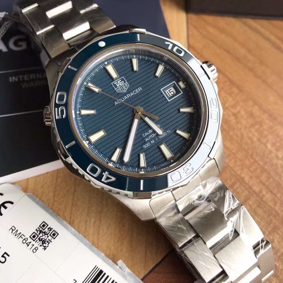 Tag Heuer Aquaracer WAK2111.BA0830 500 Automático 41 mm Movimiento original suizo