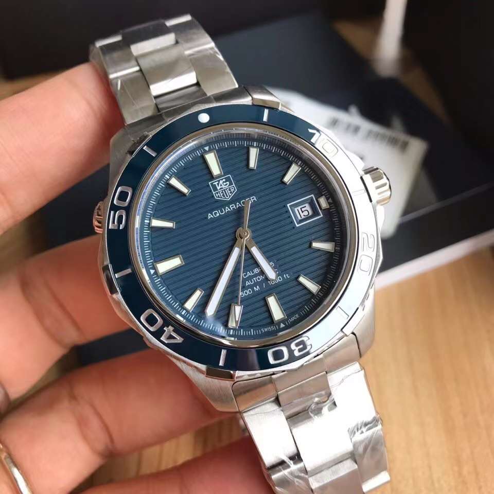 Tag Heuer Aquaracer WAK2111.BA0830 500 Automático 41 mm Movimiento original suizo