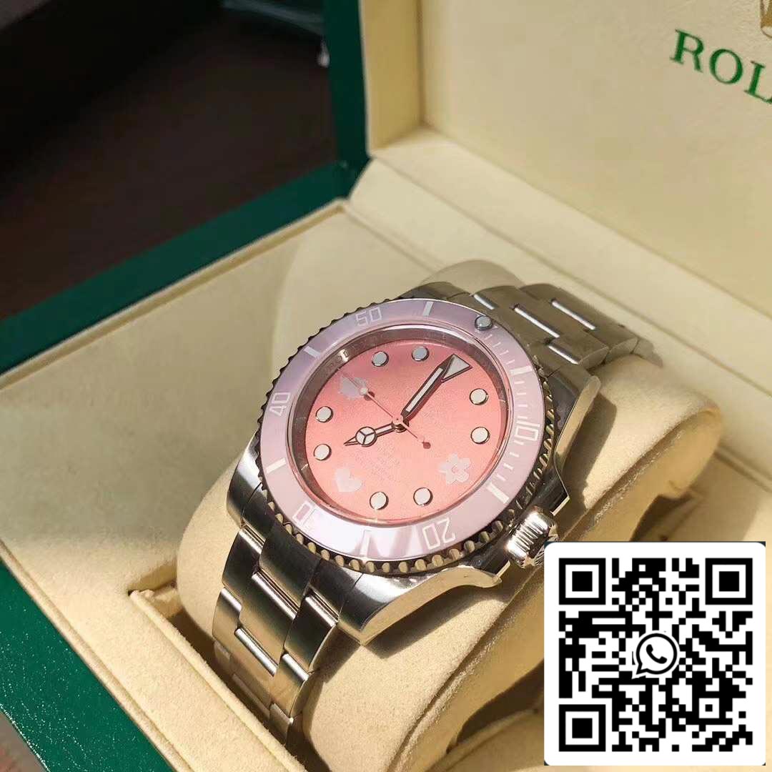 Rolex Submariner BLAKEN sin fecha edición rosa Movimiento original suizo