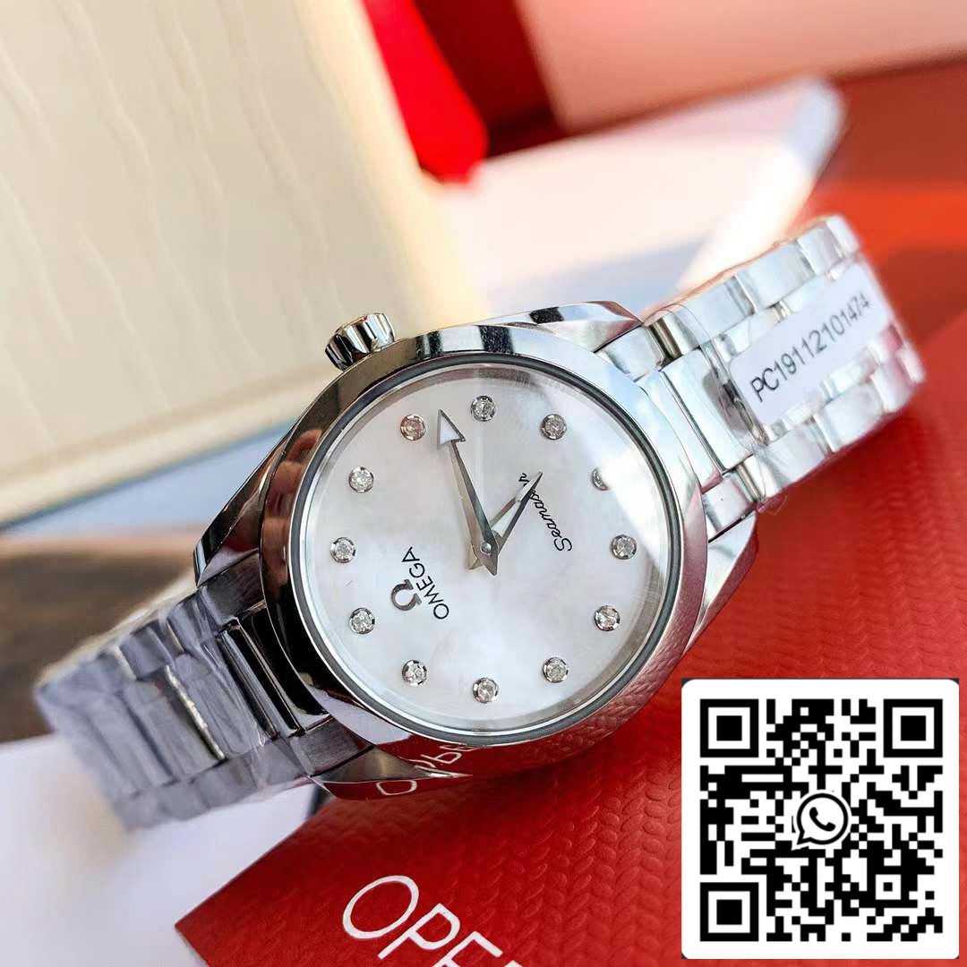 Omega Seamaster Aqua Terra 150M Ladies 28mm Quartz Diamond  Swiss Original Movement