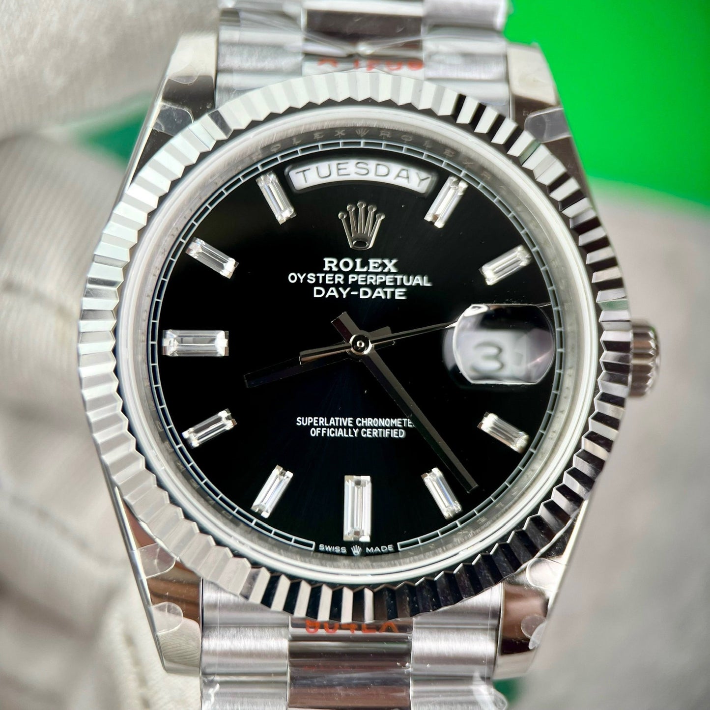 Rolex Day Date M228239 1:1 Best Edition GM Factory V2 Black dial