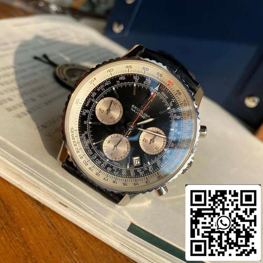 Orologio da uomo Breitling Navitimer 1 B01 cronografo 46 in acciaio inossidabile - movimento originale svizzero