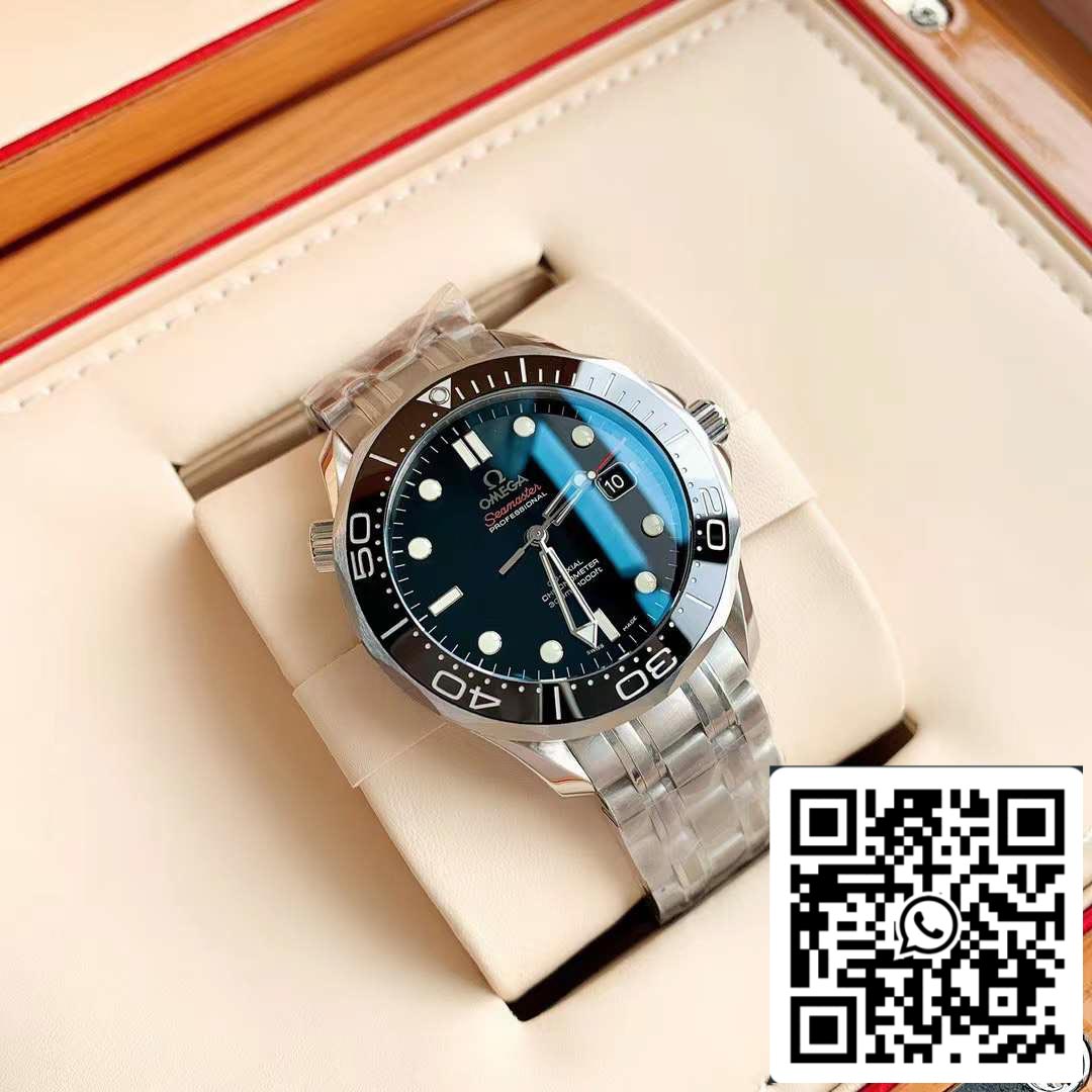 Omega Seamaster Diver 300M Co- Axial 212.30.41.20.03.001 Lunetta nera - Movimento svizzero originale