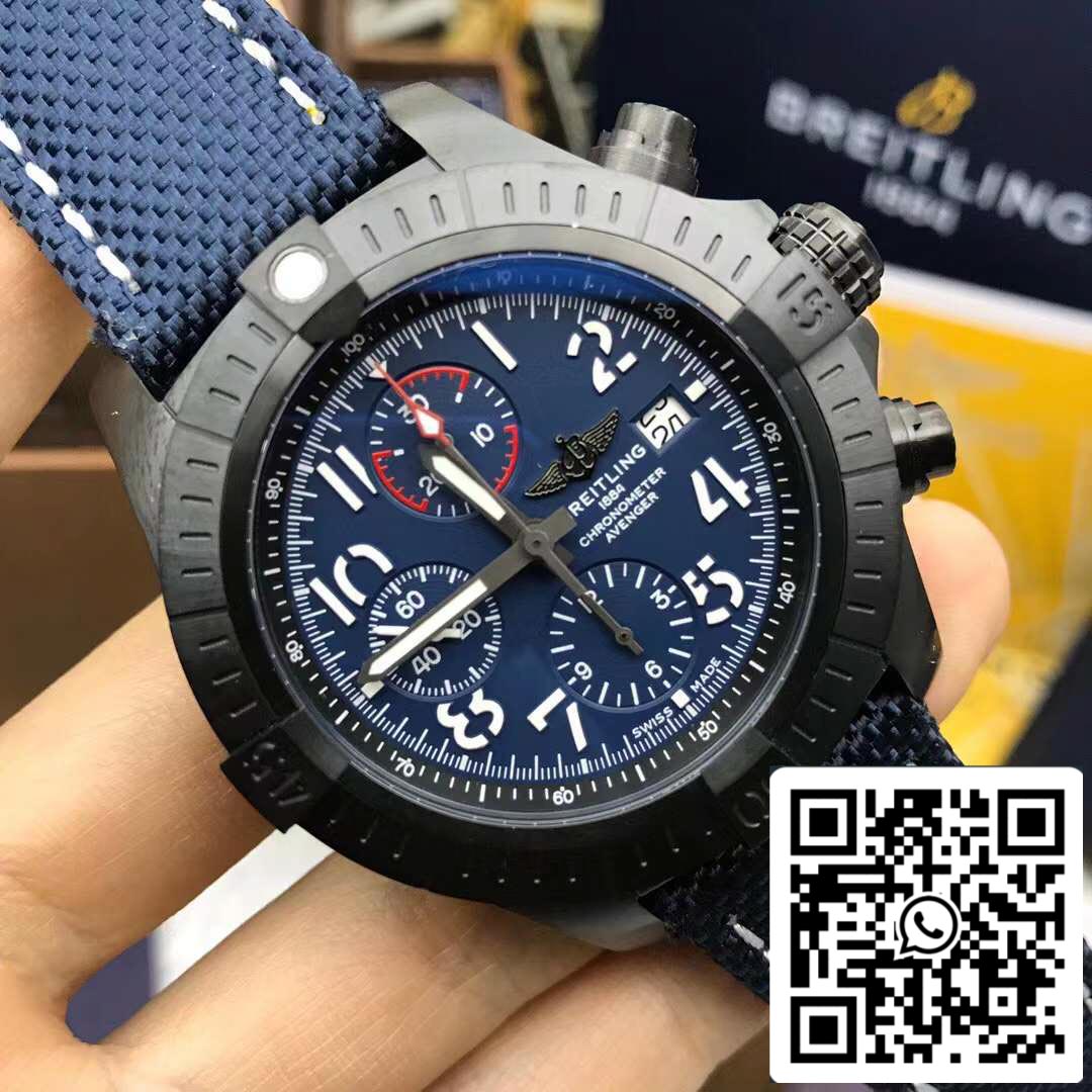 Breitling Avenger Chronograph 45 V13375101C1X1- Movimento originale svizzero Miglior edizione 1:1