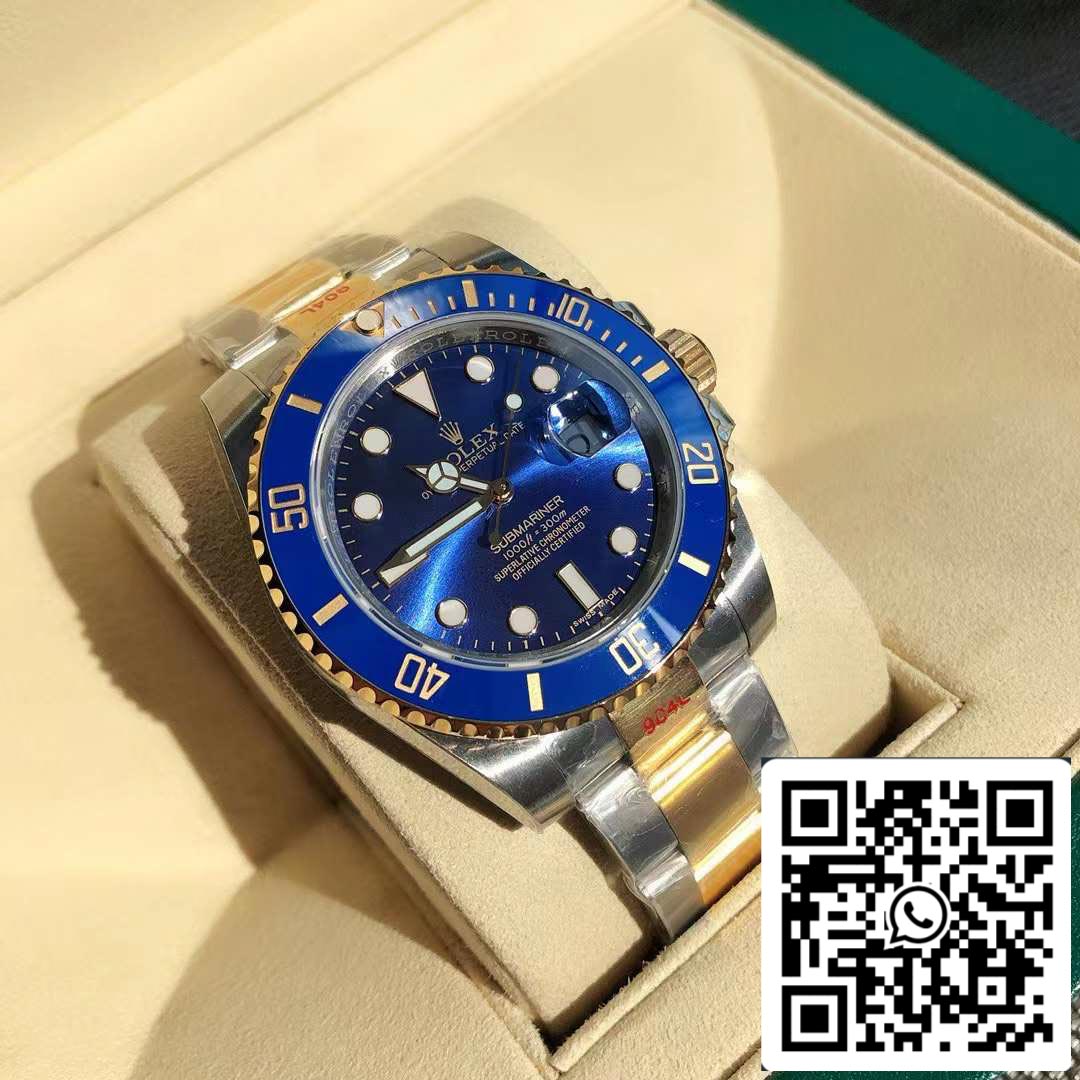 Rolex Submariner Date Lunetta Blu Quadrante Blu 126613LB 41mm - ETA 2836 Movimento Originale Svizzero