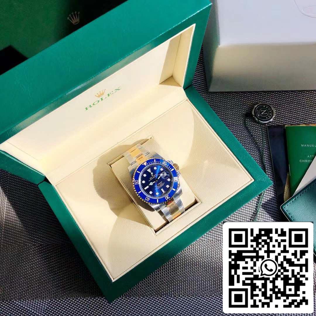 Rolex Submariner Date Lunetta Blu Quadrante Blu 126613LB 41mm - ETA 2836 Movimento Originale Svizzero