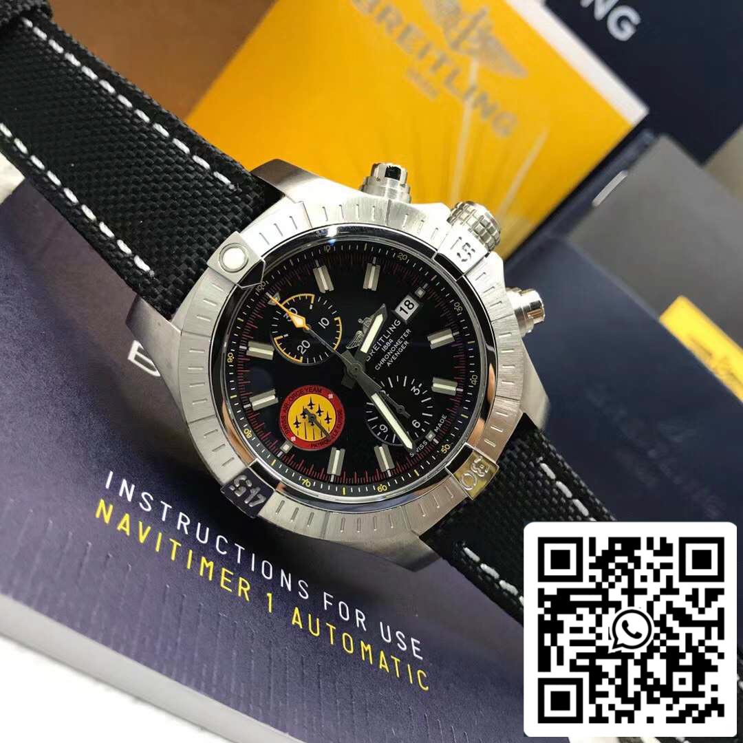 Breitling Avenger Chronograph 45 A133171A1B1X1- Movimiento original suizo Mejor edición 1:1