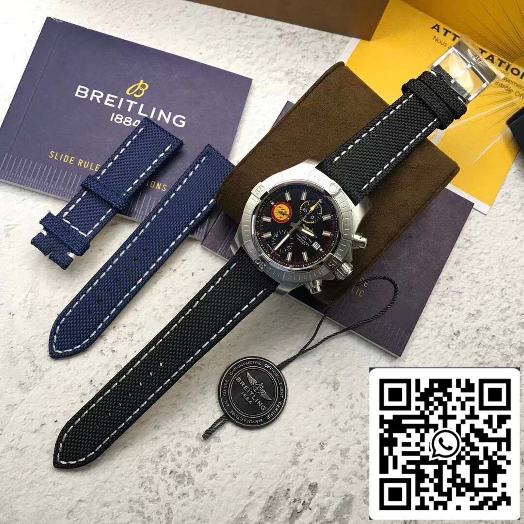 Breitling Avenger Chronograph 45 A133171A1B1X1- Movimiento original suizo Mejor edición 1:1