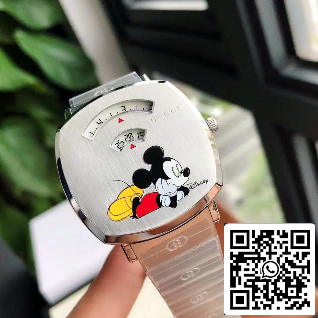 Orologio Gucci Disney x Grip da 38 mm, migliore edizione 1:1 - movimento originale svizzero