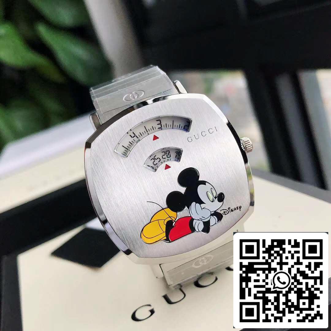 Orologio Gucci Disney x Grip da 38 mm, migliore edizione 1:1 - movimento originale svizzero