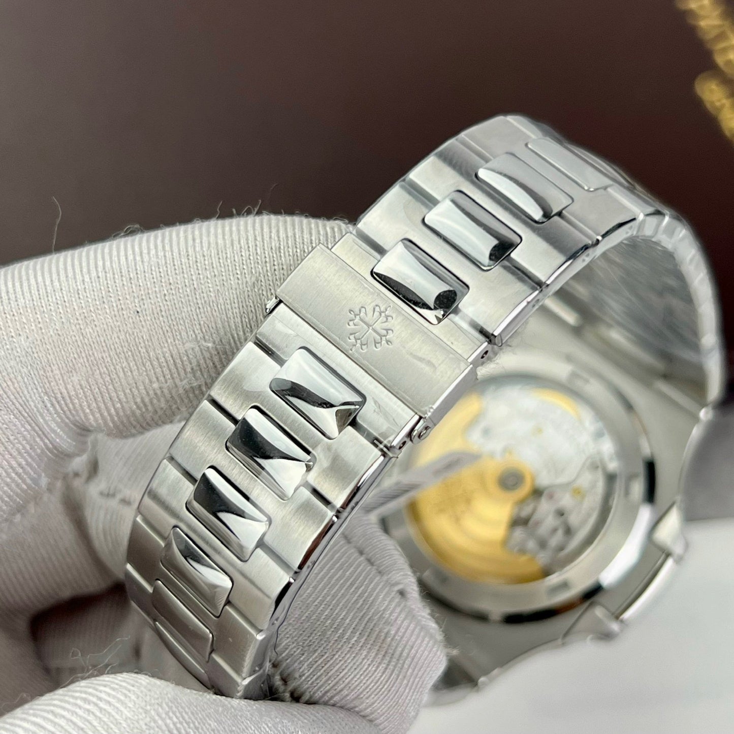 Patek Philippe Nautilus 5711/112P-001Best 1:1 Edition PPF Factory personalizzato Ruby Stone