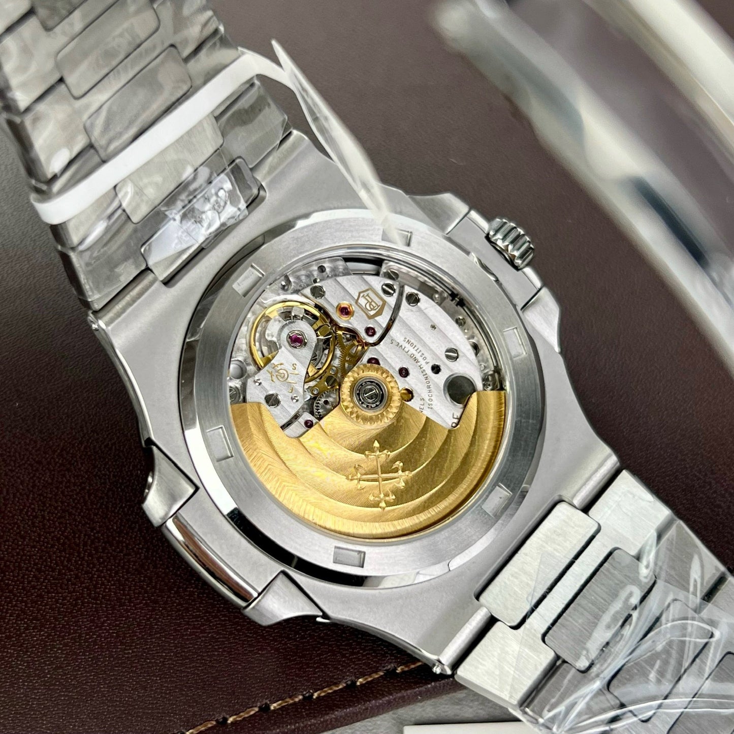 Patek Philippe Nautilus 5711/112P-001Best 1:1 Edition PPF Factory custom Ruby Stone