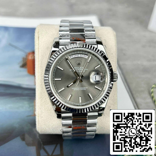 Rolex Day-Date M228236-0013 Quadrante in ardesia platino Miglior edizione 1:1 GM Factory V2