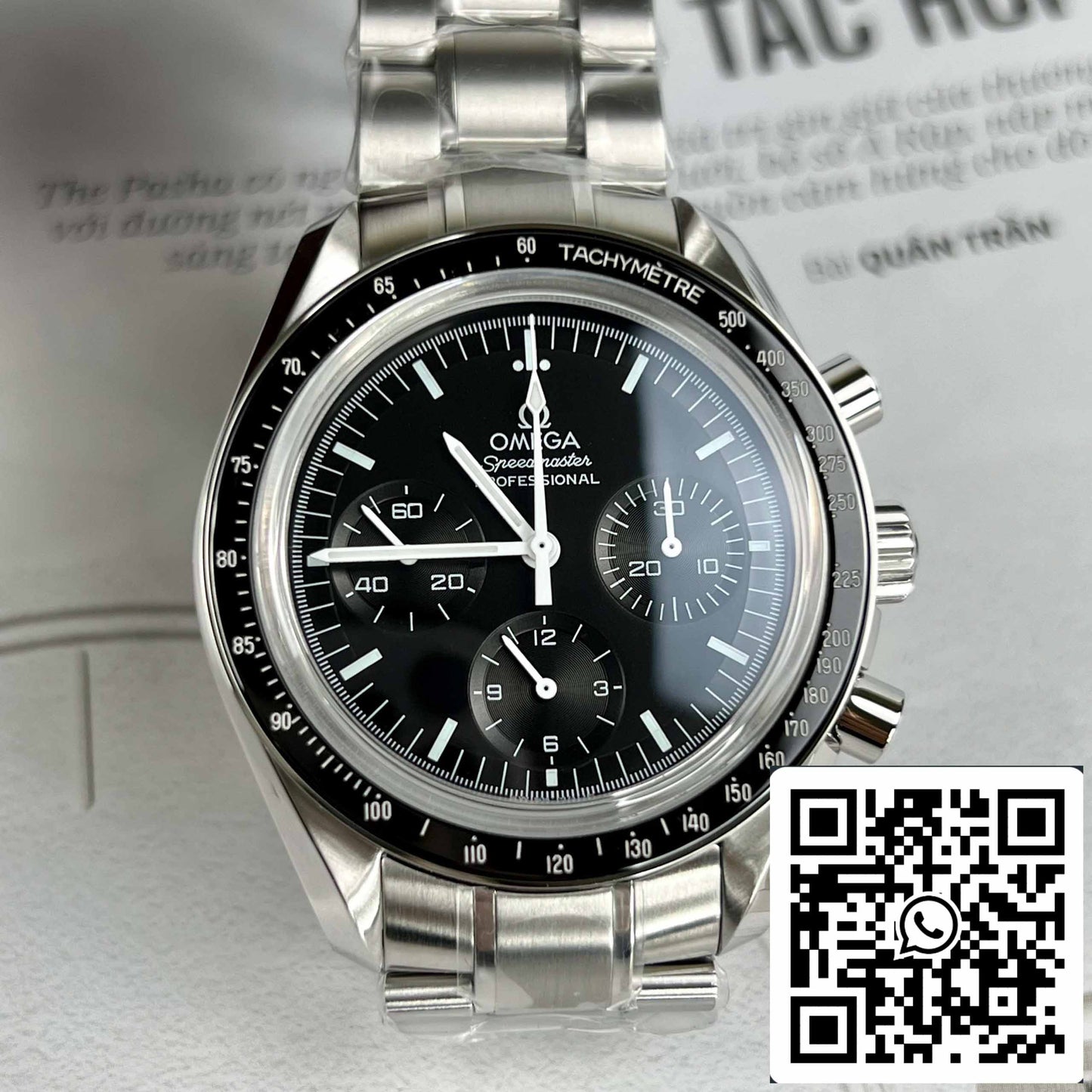 Omega Speedmaster 311.30.42.30.01.005 1:1 Best Edition OM Factory Black Dial