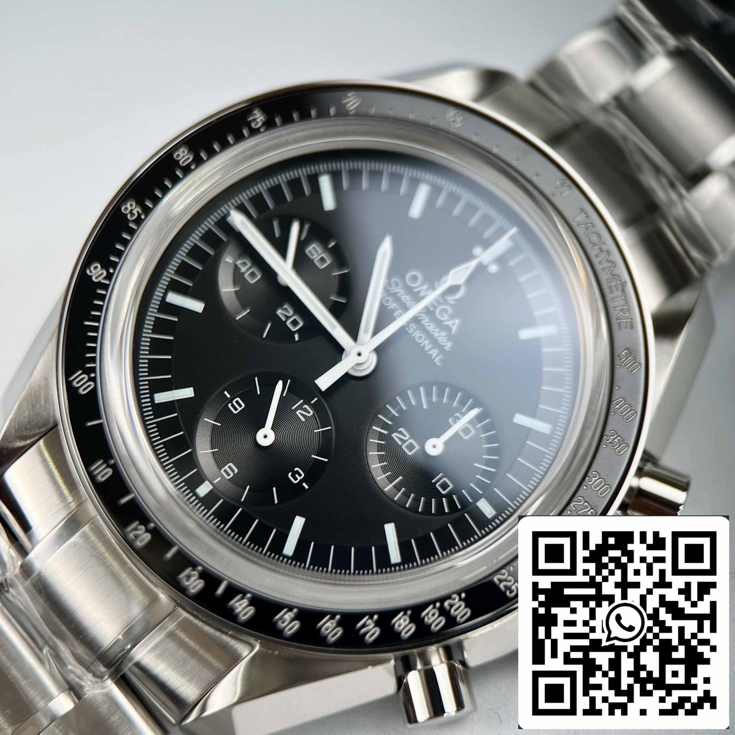 Omega Speedmaster 311.30.42.30.01.005 1:1 Best Edition OM Factory quadrante nero